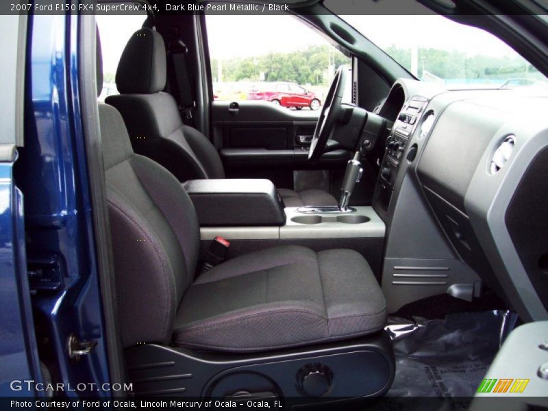 Dark Blue Pearl Metallic / Black 2007 Ford F150 FX4 SuperCrew 4x4