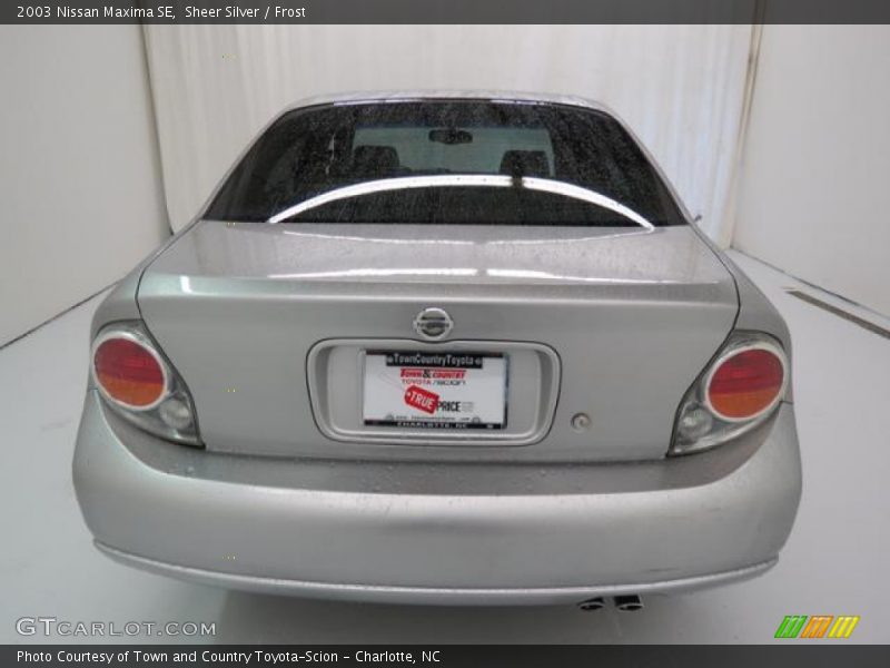Sheer Silver / Frost 2003 Nissan Maxima SE