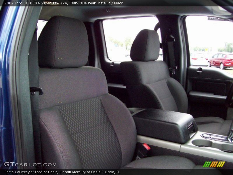 Dark Blue Pearl Metallic / Black 2007 Ford F150 FX4 SuperCrew 4x4
