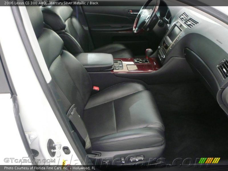Mercury Silver Metallic / Black 2006 Lexus GS 300 AWD