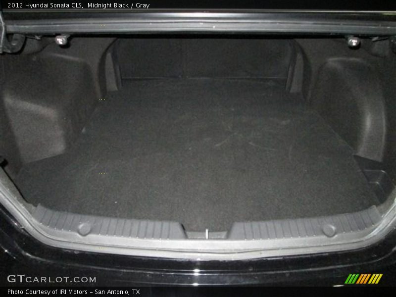 Midnight Black / Gray 2012 Hyundai Sonata GLS