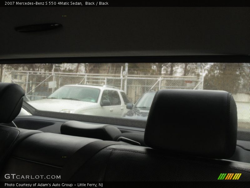 Black / Black 2007 Mercedes-Benz S 550 4Matic Sedan