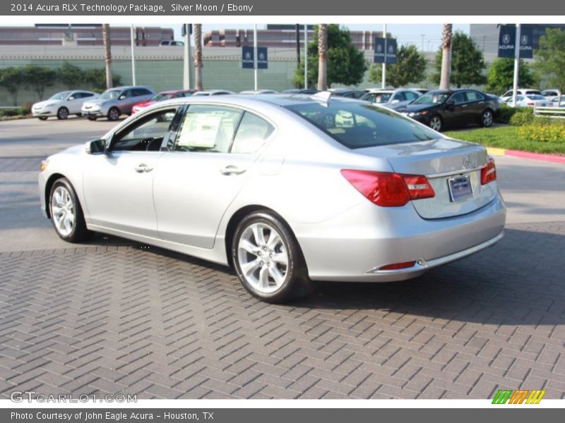 Silver Moon / Ebony 2014 Acura RLX Technology Package