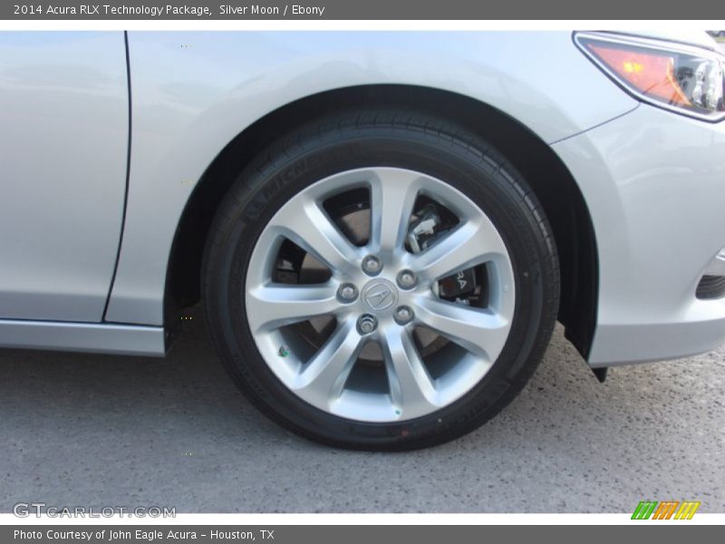 Silver Moon / Ebony 2014 Acura RLX Technology Package