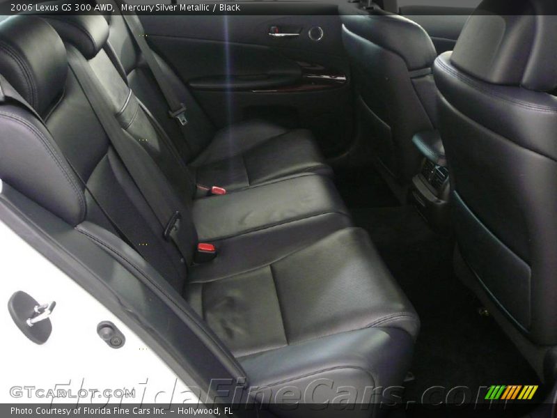 Mercury Silver Metallic / Black 2006 Lexus GS 300 AWD