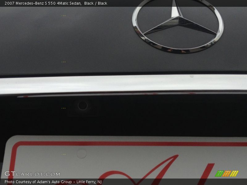 Black / Black 2007 Mercedes-Benz S 550 4Matic Sedan