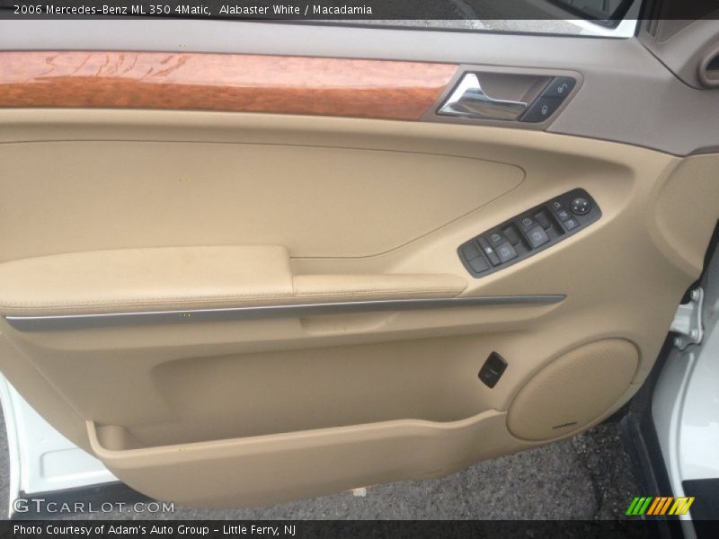 Alabaster White / Macadamia 2006 Mercedes-Benz ML 350 4Matic