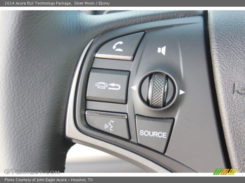 Silver Moon / Ebony 2014 Acura RLX Technology Package