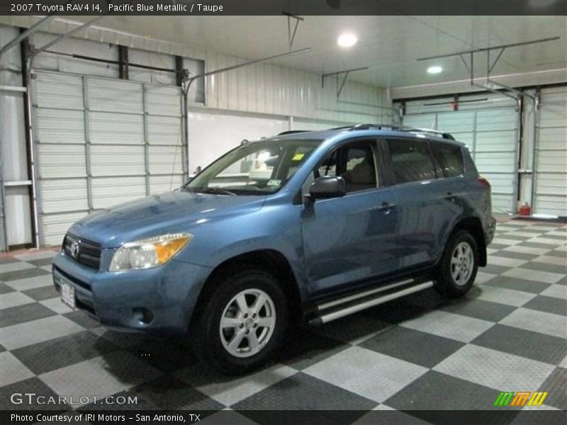 Pacific Blue Metallic / Taupe 2007 Toyota RAV4 I4