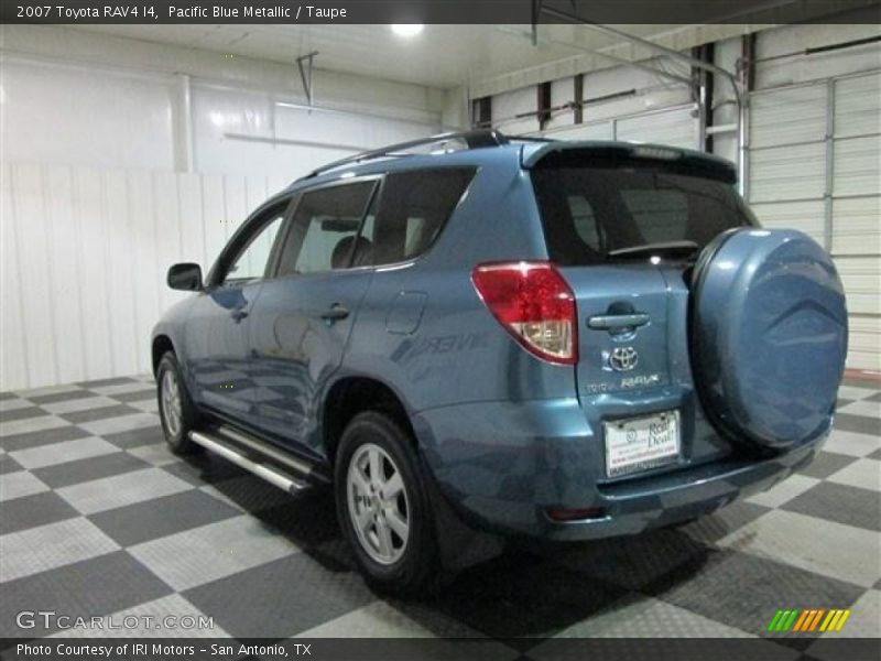Pacific Blue Metallic / Taupe 2007 Toyota RAV4 I4