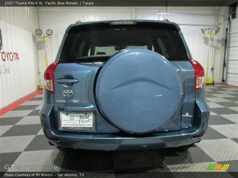 Pacific Blue Metallic / Taupe 2007 Toyota RAV4 I4