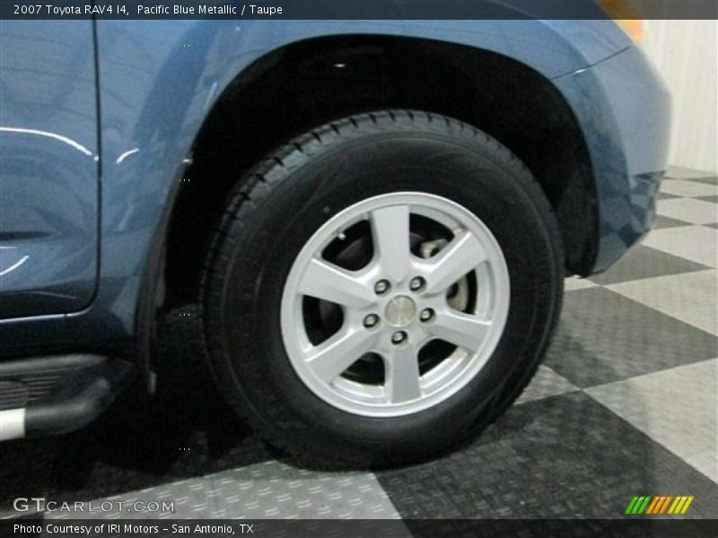 Pacific Blue Metallic / Taupe 2007 Toyota RAV4 I4