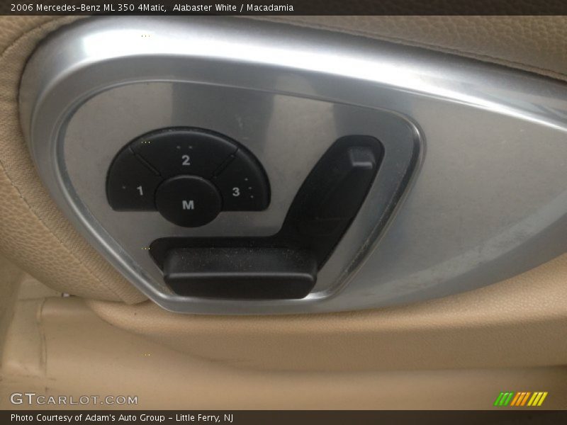 Alabaster White / Macadamia 2006 Mercedes-Benz ML 350 4Matic