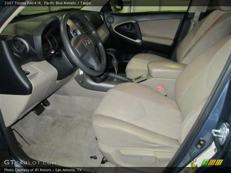 Pacific Blue Metallic / Taupe 2007 Toyota RAV4 I4