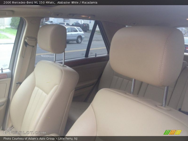 Alabaster White / Macadamia 2006 Mercedes-Benz ML 350 4Matic