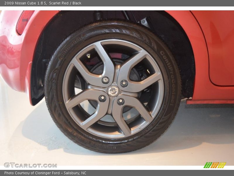 Scarlet Red / Black 2009 Nissan Cube 1.8 S