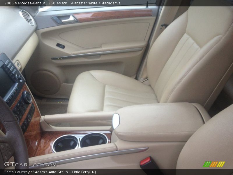 Alabaster White / Macadamia 2006 Mercedes-Benz ML 350 4Matic