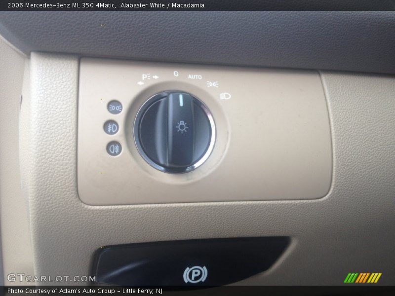 Alabaster White / Macadamia 2006 Mercedes-Benz ML 350 4Matic