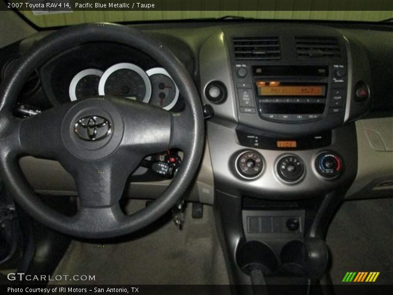 Pacific Blue Metallic / Taupe 2007 Toyota RAV4 I4
