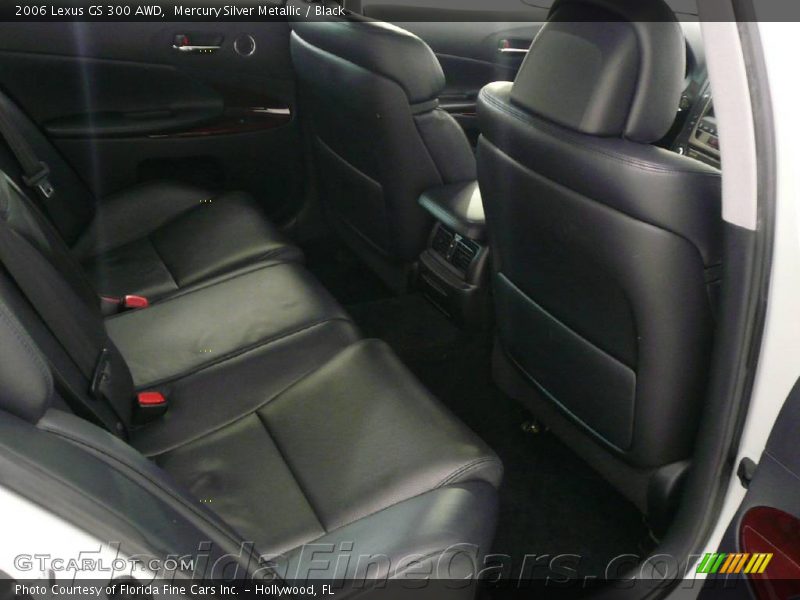 Mercury Silver Metallic / Black 2006 Lexus GS 300 AWD