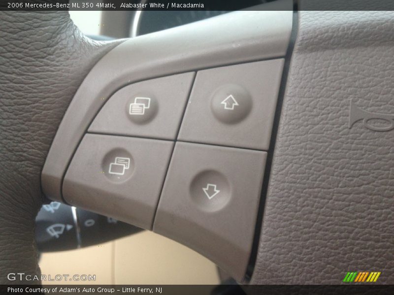 Alabaster White / Macadamia 2006 Mercedes-Benz ML 350 4Matic