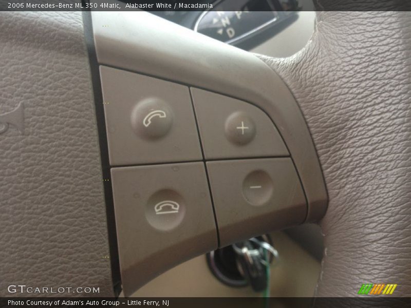 Alabaster White / Macadamia 2006 Mercedes-Benz ML 350 4Matic