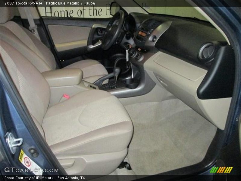 Pacific Blue Metallic / Taupe 2007 Toyota RAV4 I4