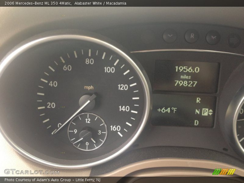 Alabaster White / Macadamia 2006 Mercedes-Benz ML 350 4Matic