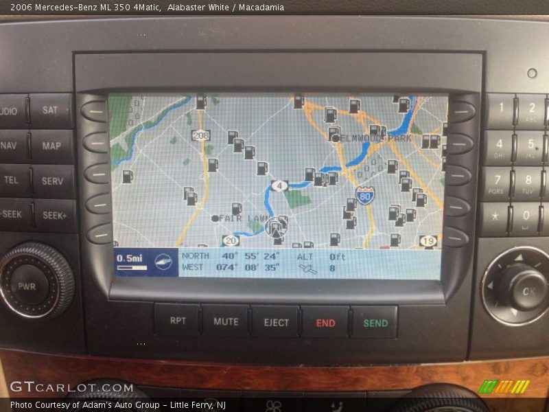 Alabaster White / Macadamia 2006 Mercedes-Benz ML 350 4Matic