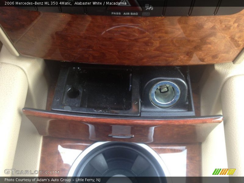 Alabaster White / Macadamia 2006 Mercedes-Benz ML 350 4Matic