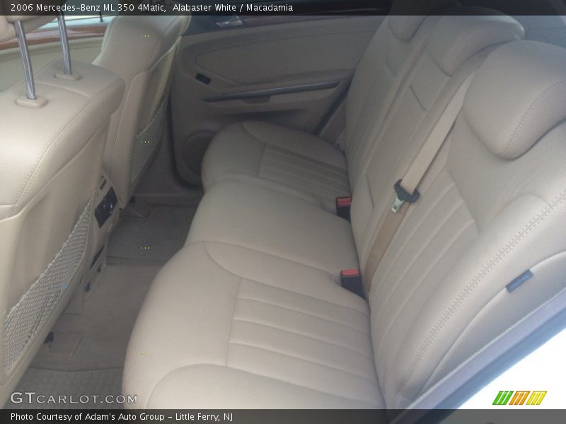 Alabaster White / Macadamia 2006 Mercedes-Benz ML 350 4Matic
