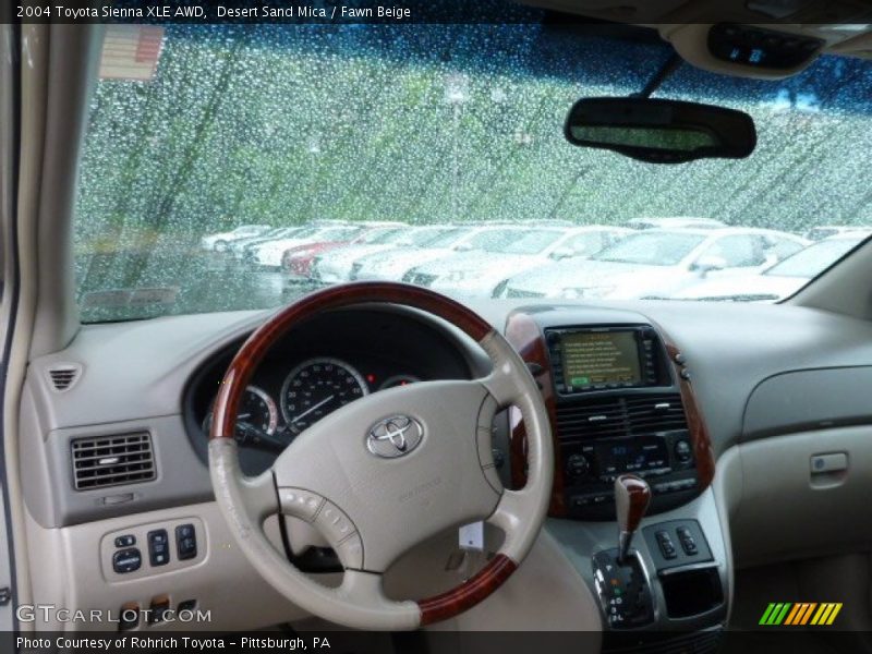 Desert Sand Mica / Fawn Beige 2004 Toyota Sienna XLE AWD