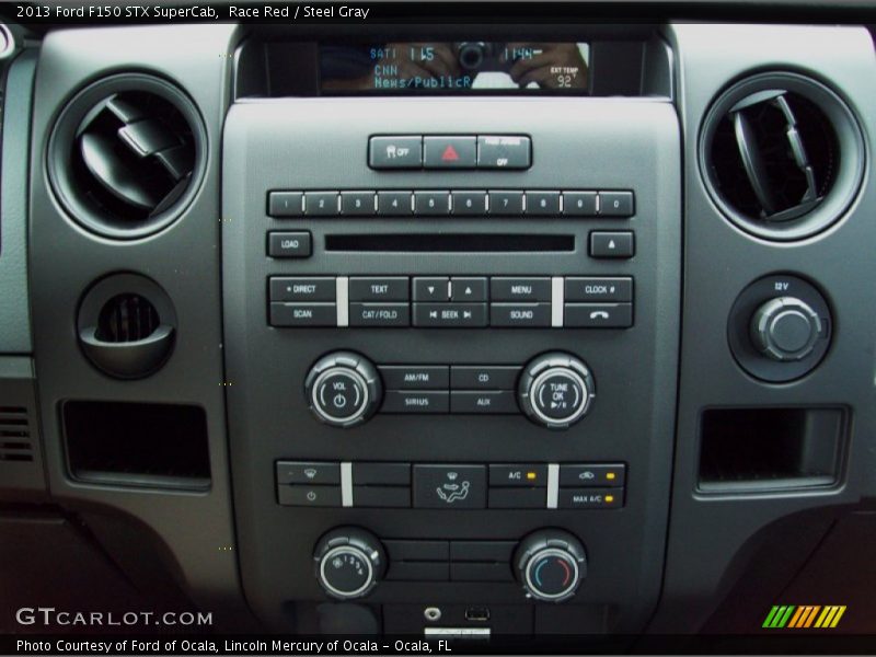 Race Red / Steel Gray 2013 Ford F150 STX SuperCab