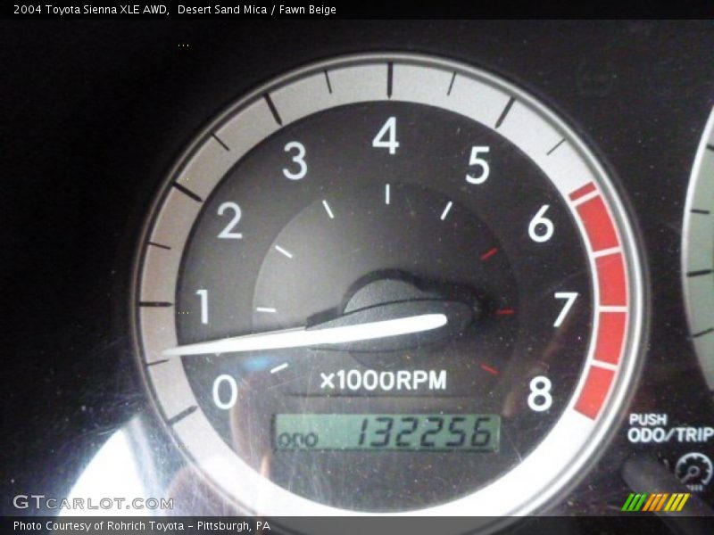 Desert Sand Mica / Fawn Beige 2004 Toyota Sienna XLE AWD