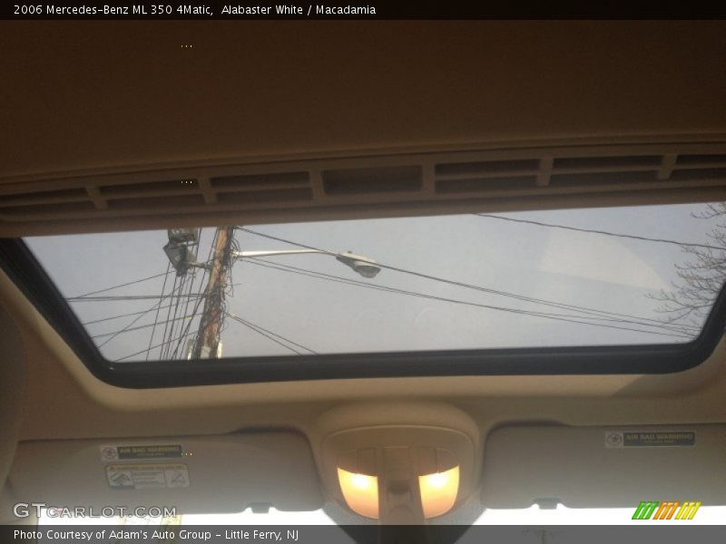 Alabaster White / Macadamia 2006 Mercedes-Benz ML 350 4Matic