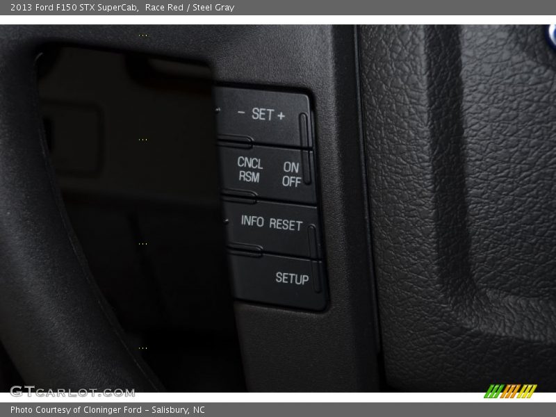 Race Red / Steel Gray 2013 Ford F150 STX SuperCab