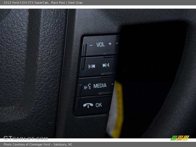 Race Red / Steel Gray 2013 Ford F150 STX SuperCab