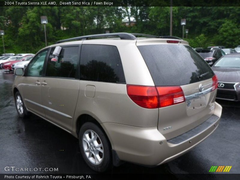 Desert Sand Mica / Fawn Beige 2004 Toyota Sienna XLE AWD