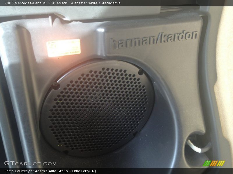 Alabaster White / Macadamia 2006 Mercedes-Benz ML 350 4Matic