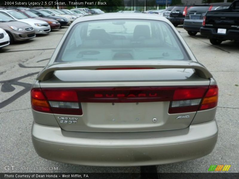 Titanium Pearl / Black 2004 Subaru Legacy 2.5 GT Sedan