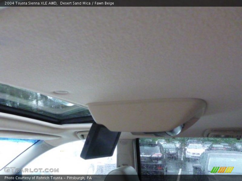 Desert Sand Mica / Fawn Beige 2004 Toyota Sienna XLE AWD