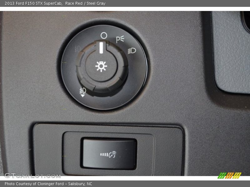 Race Red / Steel Gray 2013 Ford F150 STX SuperCab