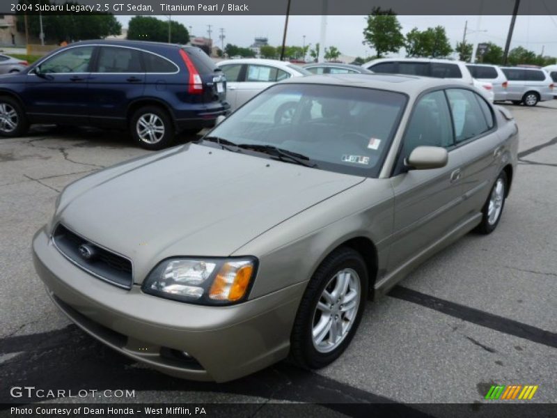 Titanium Pearl / Black 2004 Subaru Legacy 2.5 GT Sedan