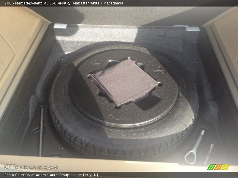 Alabaster White / Macadamia 2006 Mercedes-Benz ML 350 4Matic