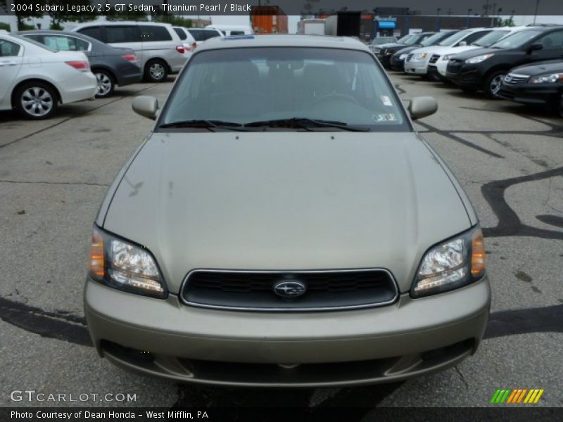 Titanium Pearl / Black 2004 Subaru Legacy 2.5 GT Sedan