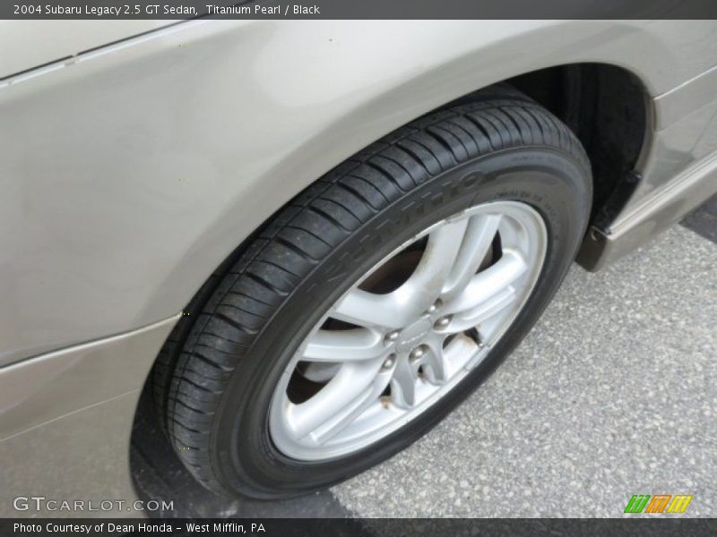 Titanium Pearl / Black 2004 Subaru Legacy 2.5 GT Sedan