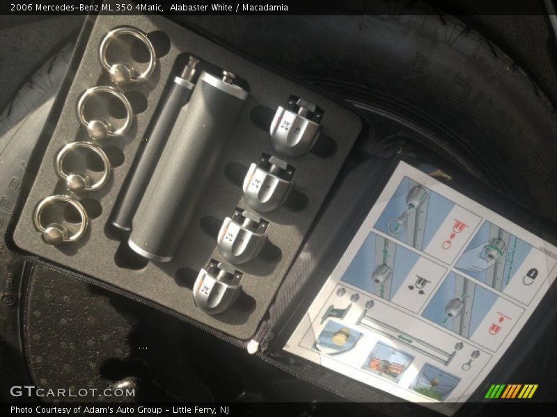 Alabaster White / Macadamia 2006 Mercedes-Benz ML 350 4Matic