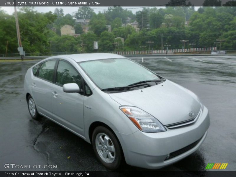 Classic Silver Metallic / Gray 2008 Toyota Prius Hybrid
