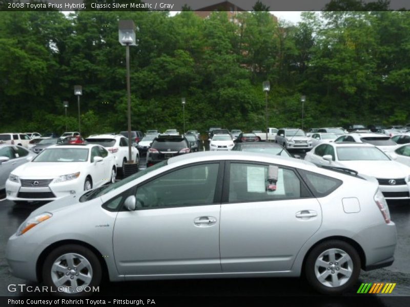 Classic Silver Metallic / Gray 2008 Toyota Prius Hybrid