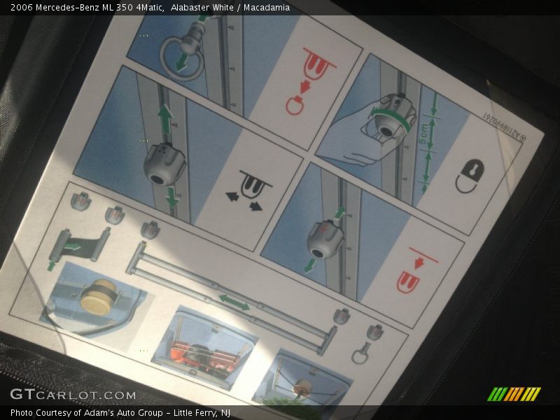 Alabaster White / Macadamia 2006 Mercedes-Benz ML 350 4Matic